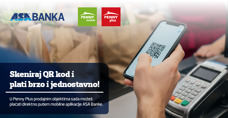 Plaćanje putem QR koda