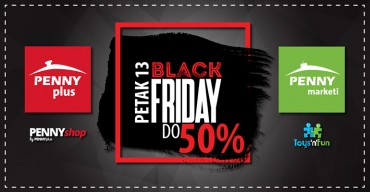 Sniženje do -50% samo na petak 13.