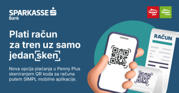 QR plaćanje Penny i Sparkasse Bank