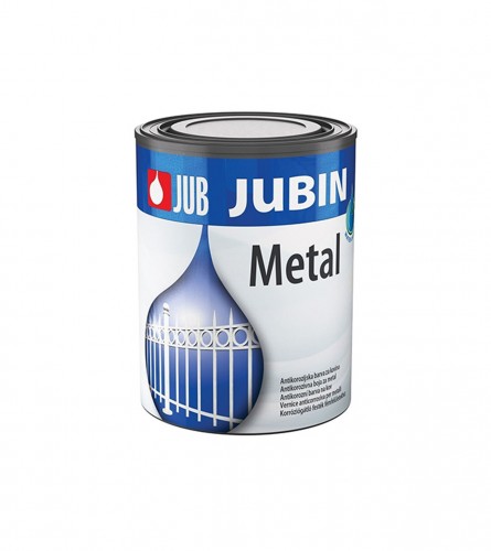 JUB Boja aqua za metal bijel Jubin metal 1001 0,65l