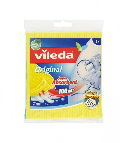 VILEDA Spužvasta krpa 3/1