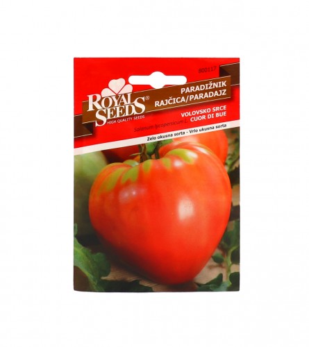 ROYAL SEEDS Sjeme paradajz Volovo srce 800117