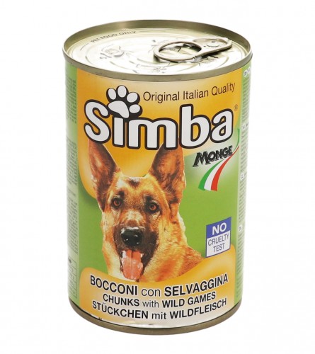 SIMBA Hrana za pse divljač 415g 814146