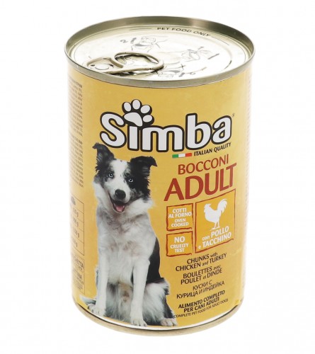 SIMBA Hrana za pse piletina-puretina 415g 815005