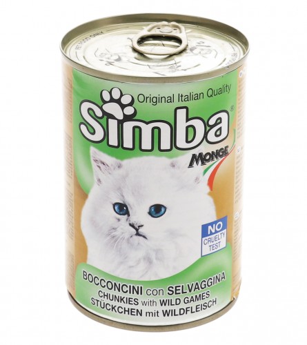 SIMBA Hrana za mačke divljač 415g 815011