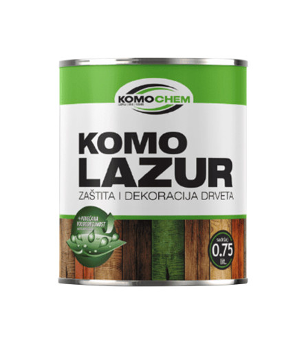 KOMOCHEM Osnovna boja za drvo komolazur palisander 5l KOMOCHEM