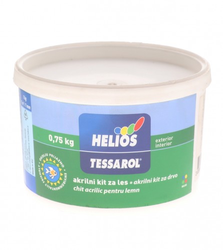 HELIOS Kit za drvo akrilni 0,75kg bijeli 29-47350612