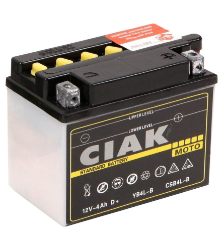 CIAK Akumulator 12V-4Ah STARTER MOTO D YB4L-B