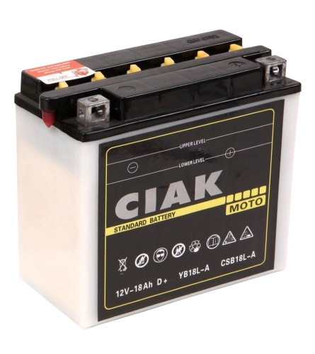CIAK Akumulator 12V-18Ah STARTER MOTO D+YB18L-A