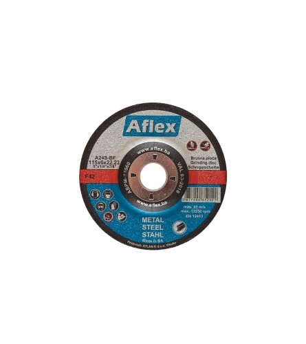 AFLEX Ploča brusna 115 mm Metal