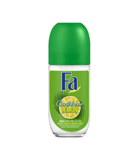 FA Roll On Caribbean Lemon 50ml