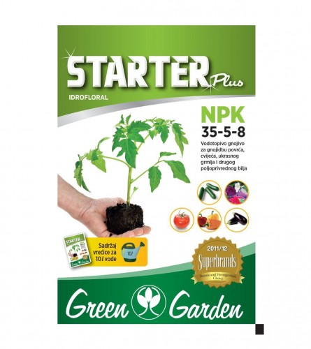 GREEN GARDEN Vodotopivo gnojivo Starter Plus 25g GG023370