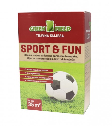 GREENFIELD Travna smjesa 1kg Sport&Fun Green Fileld 208-05036