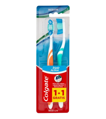 COLGATE Četkica za zube Triple Action 2/1