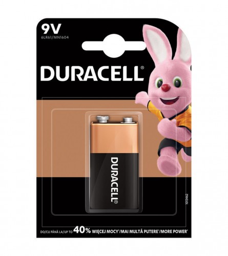 DURACELL Baterija PLUS POWER 9V PK1