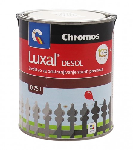 CHROMOS Sredstvo za odstranjivanje starih premaza Luxal Desol 0,75l