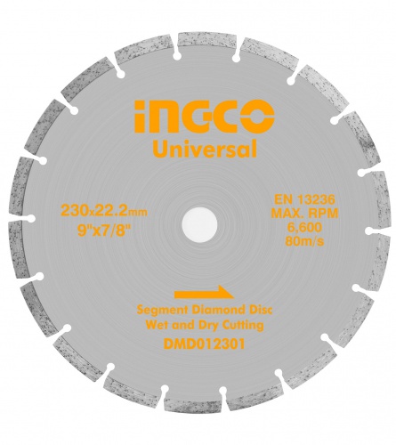 INGCO TOOLS Ploča rezna dijamantska DMD012301