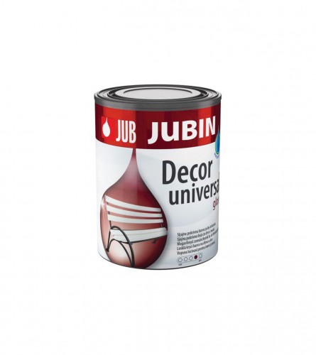 JUB Boja za drvo i metal smeđa Jubin Decor universal 0,65l