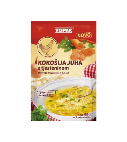 VISPAK Juha kokošija 65g