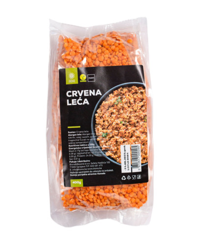BIONA Leća Crvena 400g