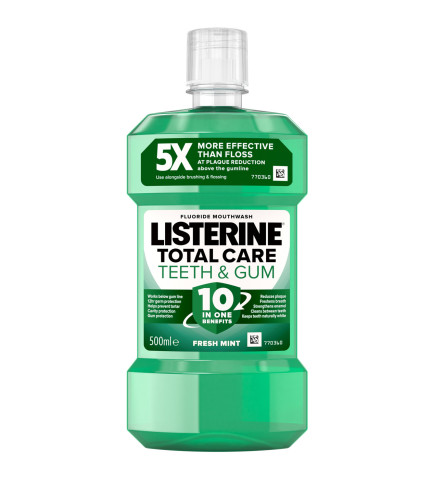 LISTERINE Voda za ispiranje usta Teeth & Gum 500ml