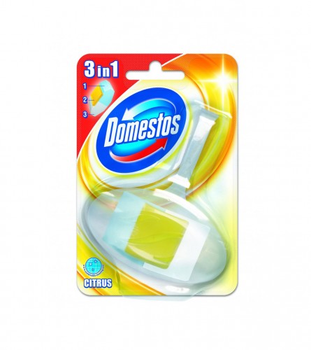 DOMESTOS Osvježivač za WC šolju 40g Citrus