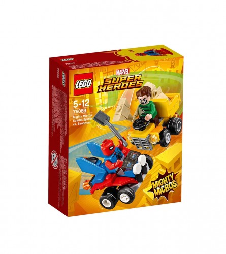 LEGO Igračka Mighty Micros: Scarlet spider protiv Sandmana