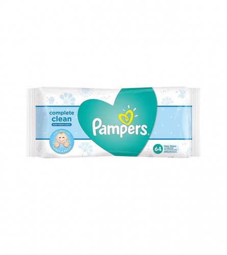 PAMPERS Maramice vlažne natural 64/1