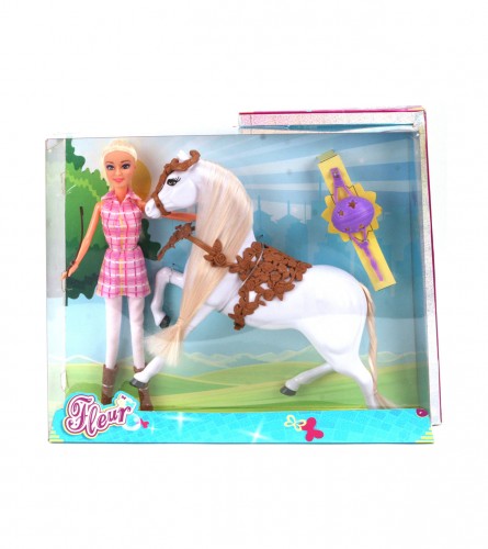 OTTO SIMON Igračka lutka Fleur sa konjem 571-6622