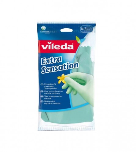 VILEDA Rukavice Extra Sensation M