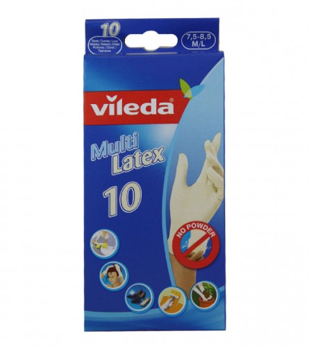 VILEDA Rukavice LATEX 10/1 M L