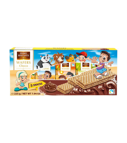 FEINY BISCUITS Napolitanke Kids sa čoko kremom 5x45g