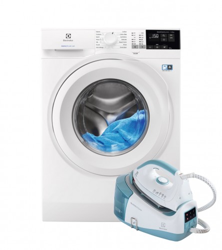 ELECTROLUX Mašina za pranje veša EW6F408WU + Pegla EDBS3370