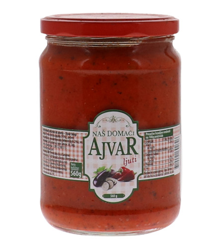 NAS DOMACI Ajvar ljuti 560g