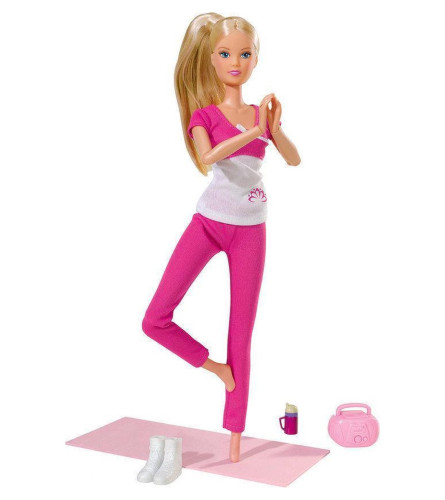 SIMBA Igračka lutka Stefi i oprema za jogu 441460