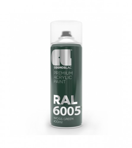COSMOSLAC Sprej akrilni Moss zeleni RAL6005 400ml N314