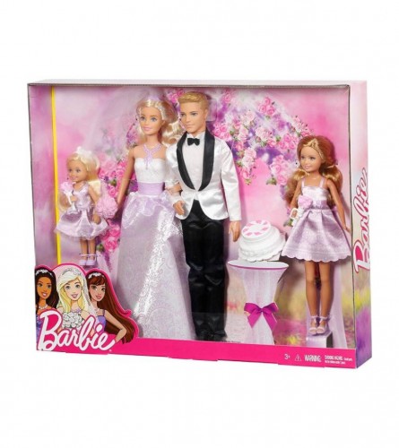 MATTEL Igračka Barbie i Ken vjenčanje DJR88