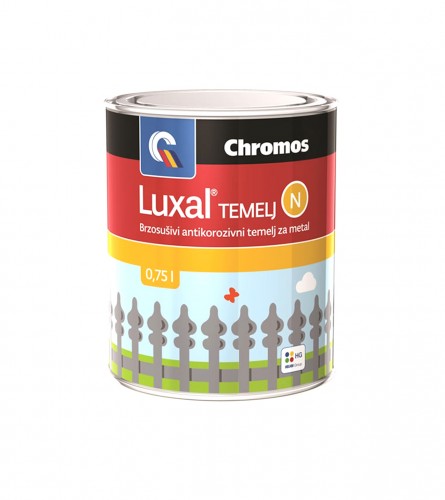 CHROMOS Boja nitro mat bijela Luxal 0,75l
