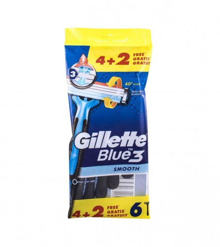 GILLETTE Brijač Blue 3 Smooth 6/1
