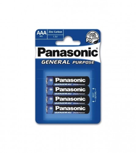 PANASONIC Baterije General R03 Micro AAA Panasonic 191018