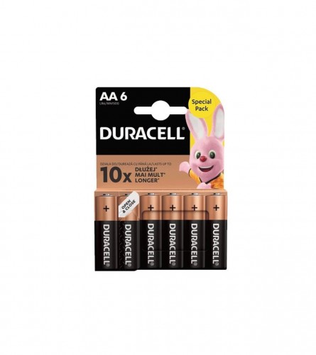 DURACELL Baterije AA X6 Duracell AADURB6