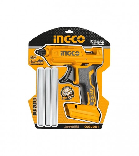 INGCO TOOLS Pištolj za vruće lijepljenje 20V bez baterije CGGLI2001