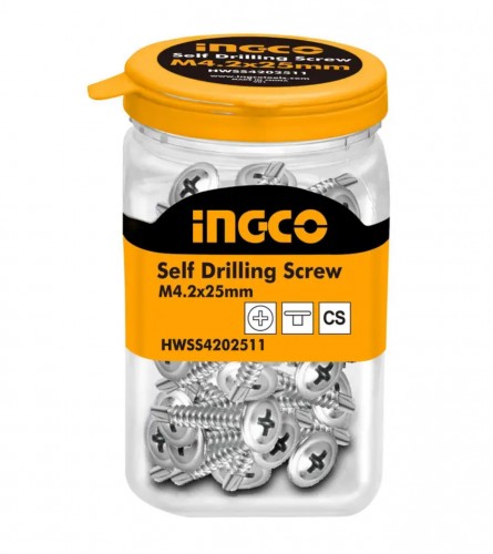 INGCO TOOLS Vijci samonarezujući za lim 2x25mm 150/1 HWSS4202511
