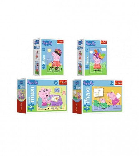 PEPPA PIG Igračka puzzle Peppa Pig mini/maxi 20/1 307100