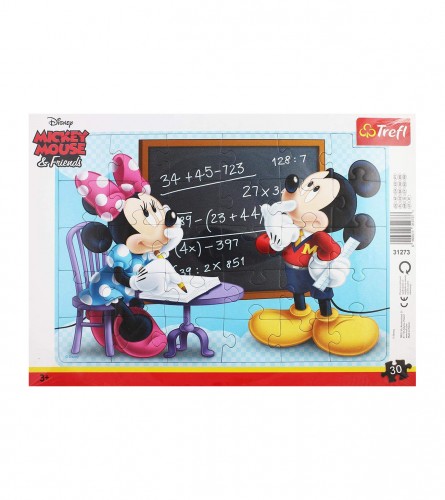 DISNEY Igračka puzzle okvir Mickey i Minnie 397888