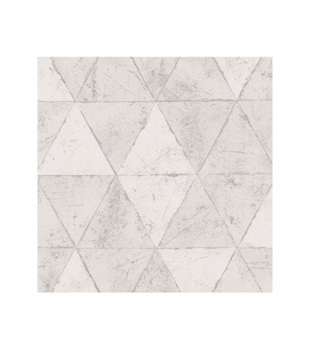 GRANDECO Tapeta sivo bijeli romb 10,05x0,53 IF3101