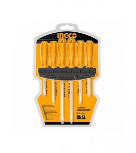 INGCO TOOLS Izvijač set 6/1 CR-V HKSD0658