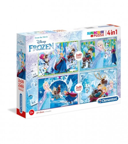 CLEMENTONI Igračka puzzle Disney Frozen II 4/1 184041