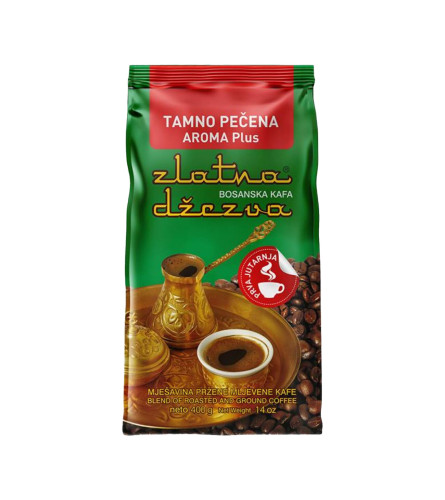 VISPAK Kafa tamno pečena Zlatna džezva 400g