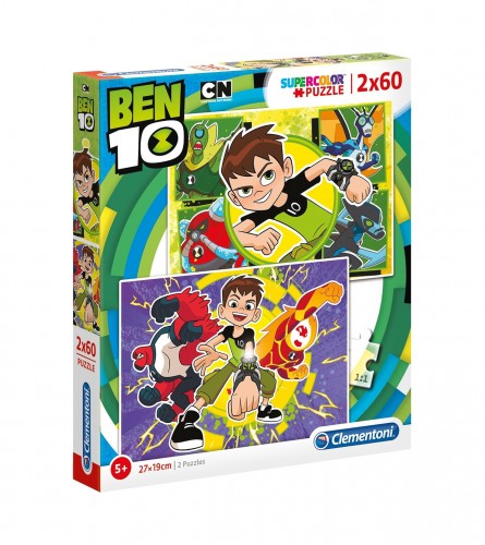 CLEMENTONI Igračka puzzle Ben Ten 2x60 181191